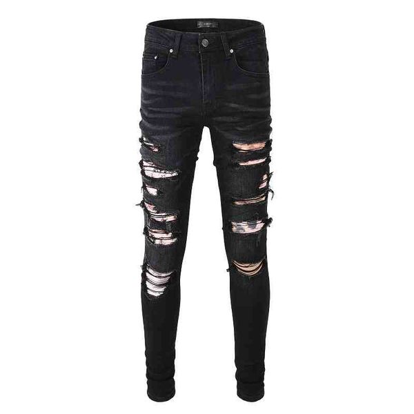 fashion street cowboy casual pants micro elastic cotton youth light blue splash paint tight jeans anniris hole breaking patch cloth trend le
fashion street cowboy casual pants micro elastic cotton youth light blue splash paint tight jeans anniris hole breaking patch cloth trend le