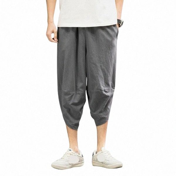 men's pants men haren pants summer medium waist loose cropped trousers for beach men's m76a#, Black
men's pants men haren pants summer medium waist loose cropped trousers for beach men's m76a#, Black