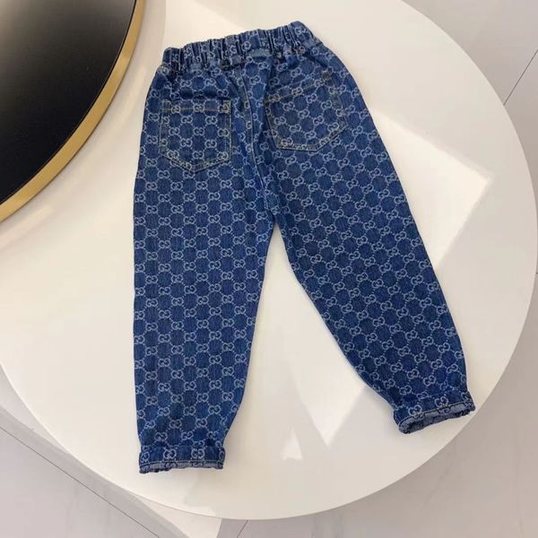 2022 baby designer pants jeans baby clothe with letters pant spring autumn and winter 90-150cm, Blue
2022 baby designer pants jeans baby clothe with letters pant spring autumn and winter 90-150cm, Blue
