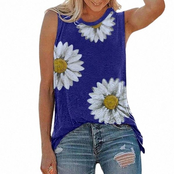 women's tanks & camis women's tanks & camis summer ladies casual round neck flowers print sleeveless tank o-neck daisy w9ks#, White
women's tanks & camis women's tanks & camis summer ladies casual round neck flowers print sleeveless tank o-neck daisy w9ks#, White
