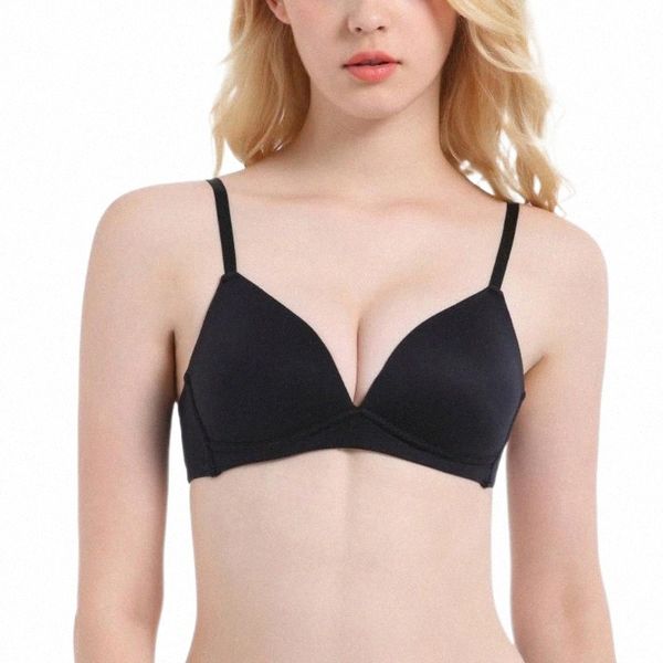 bras bras women push up gathered seamless bra underwear deep v-neck wireless lingerie s5qb#, Red;black
bras bras women push up gathered seamless bra underwear deep v-neck wireless lingerie s5qb#, Red;black