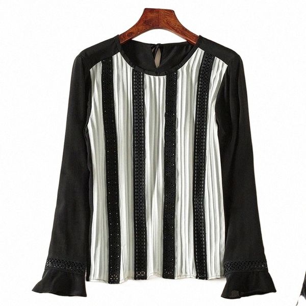 women's blouses & shirts women's blouses & shirts spring autumn black shirt elegant o-neck long flare sleeve woman hollow out fema, White
women's blouses & shirts women's blouses & shirts spring autumn black shirt elegant o-neck long flare sleeve woman hollow out fema, White