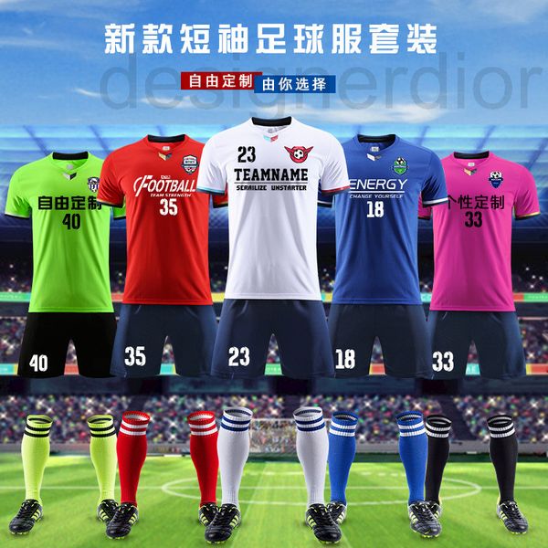soccer sets/tracksuits designer football suit men's group purchase match team clothes children's football sportswear women's, Black
soccer sets/tracksuits designer football suit men's group purchase match team clothes children's football sportswear women's, Black