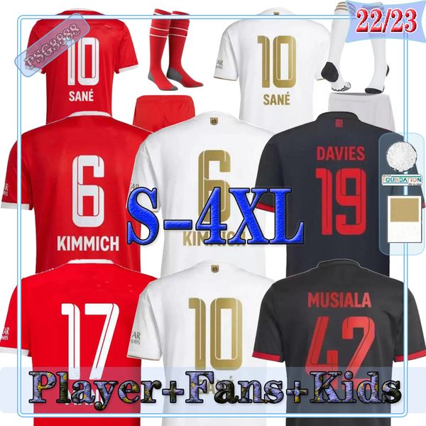 22 23 bayerns munichs soccer jerseys gravenberch sane muller davies kimmich football shirt shirts men kids kit coman 2022 maillot foot bayer, Black;yellow
22 23 bayerns munichs soccer jerseys gravenberch sane muller davies kimmich football shirt shirts men kids kit coman 2022 maillot foot bayer, Black;yellow