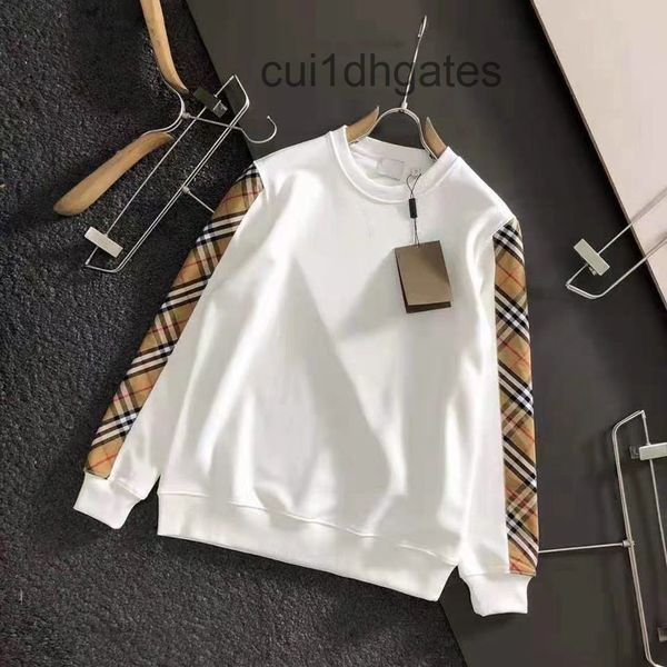 2022 designer burb hoodies online store autumn and winter new letter lattice stitched round neck sweater men's, Black
2022 designer burb hoodies online store autumn and winter new letter lattice stitched round neck sweater men's, Black
