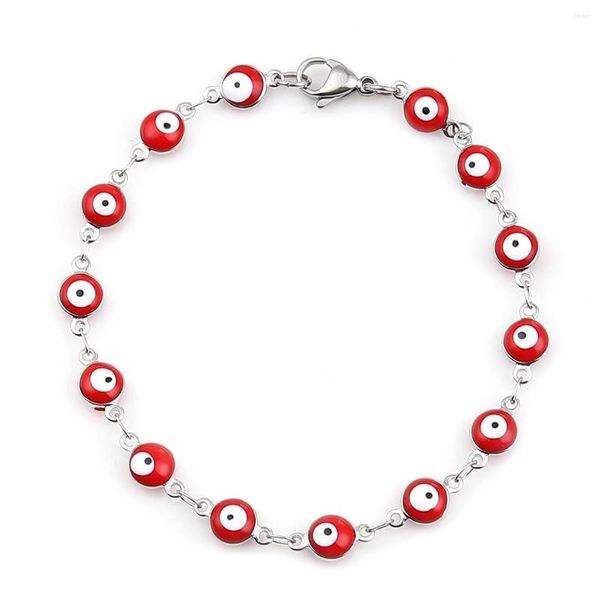 charm bracelets beautiful 304 stainless steel for women turkish eye multicolor evil enamel jewelry gifts brace 1 piece, Golden;silver
charm bracelets beautiful 304 stainless steel for women turkish eye multicolor evil enamel jewelry gifts brace 1 piece, Golden;silver