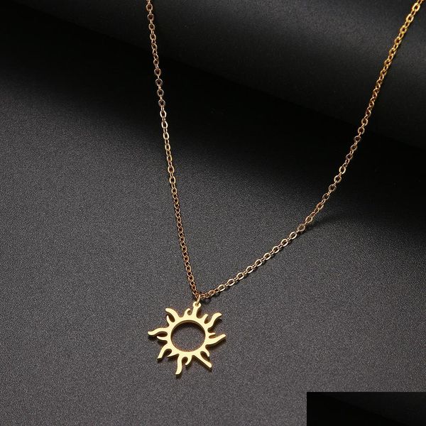 pendant necklaces fashion stainless steel pendant necklace gold plated ethnic sun totem pendent necklaces for charm women bi sexyhanz dhecy, Silver
pendant necklaces fashion stainless steel pendant necklace gold plated ethnic sun totem pendent necklaces for charm women bi sexyhanz dhecy, Silver