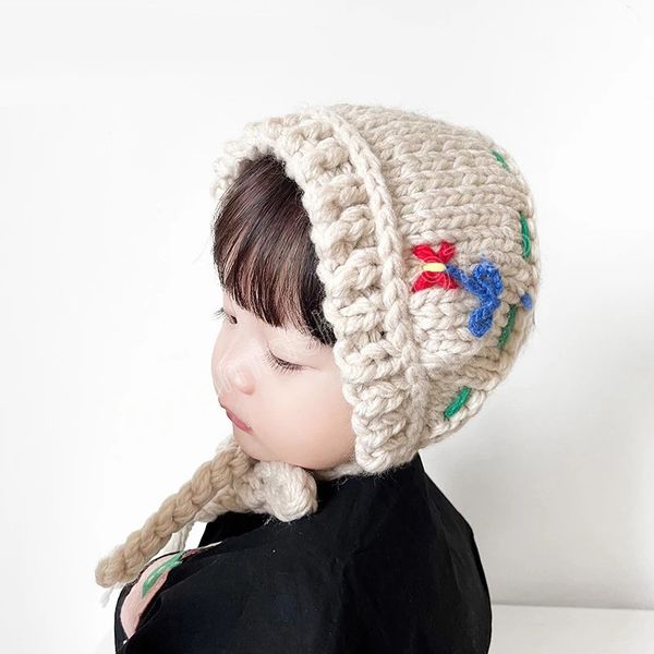 korean baby bonnet hats handmade crochet kids knitted hat floral autumn winter infant girl cap toddler accessories 5-20m, Yellow
korean baby bonnet hats handmade crochet kids knitted hat floral autumn winter infant girl cap toddler accessories 5-20m, Yellow