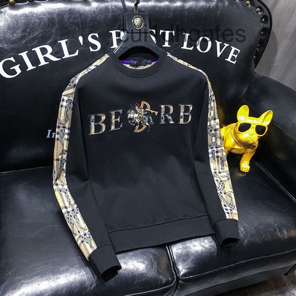 2022 outlet burb hoodies online store war horse embroidery color blocking sweater men's fashion brand personal, Black
2022 outlet burb hoodies online store war horse embroidery color blocking sweater men's fashion brand personal, Black