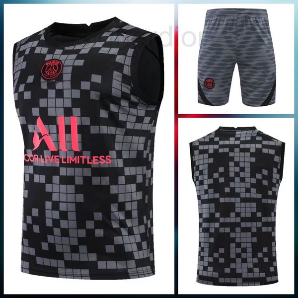soccer sets/tracksuits designer 22-23 vests paris jerseys football training suits 6eim, Black
soccer sets/tracksuits designer 22-23 vests paris jerseys football training suits 6eim, Black
