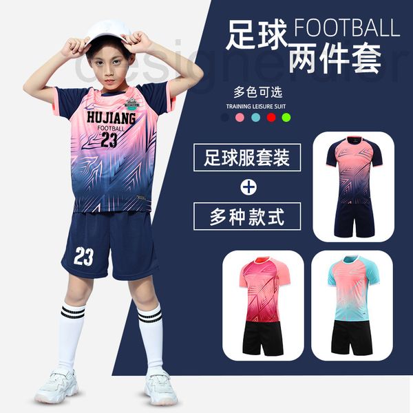 soccer sets/tracksuits designer children's soccer suit set boys' group purchase short sleeve sports team uniform training clothes, Black
soccer sets/tracksuits designer children's soccer suit set boys' group purchase short sleeve sports team uniform training clothes, Black