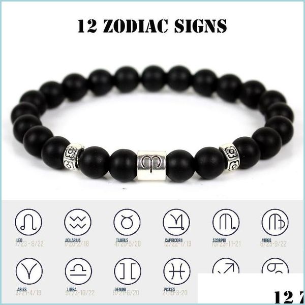 id identification fashion the zodiac charms matte blackstone bead identification bracelet men womens constellation handemad yydhhome dhkvq, Black
id identification fashion the zodiac charms matte blackstone bead identification bracelet men womens constellation handemad yydhhome dhkvq, Black