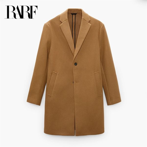 men's wool blends autumn men's suit collar midlength coat simple trench men 220913, Black
men's wool blends autumn men's suit collar midlength coat simple trench men 220913, Black