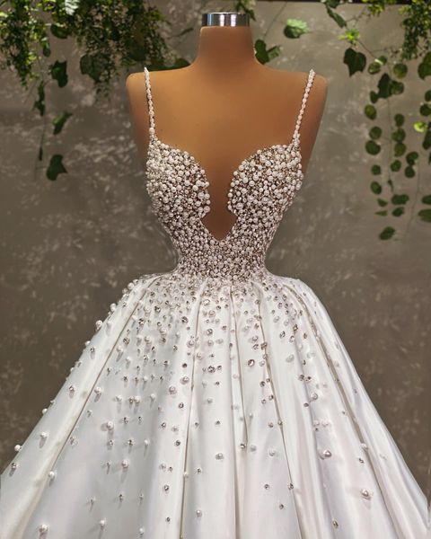 white prom dresses lace sleeveless spaghetti straps v neck pearls beaded appliques sequins satin evening dresses floor length party gowns pl, Black
white prom dresses lace sleeveless spaghetti straps v neck pearls beaded appliques sequins satin evening dresses floor length party gowns pl, Black
