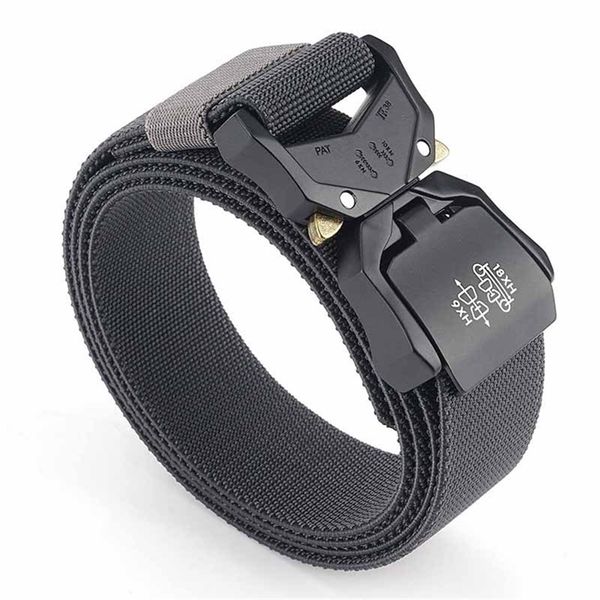 belts elastic jeans for men aluminum alloy pluggable buckle training tactical comfortable male hunting 220913, Black;brown
belts elastic jeans for men aluminum alloy pluggable buckle training tactical comfortable male hunting 220913, Black;brown