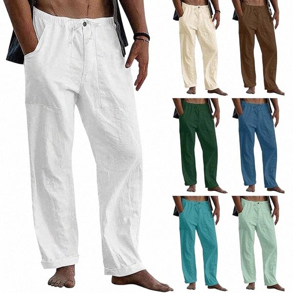 men's pants men's pants s-5xl men's linen casual sports pant beach loose summer drawstring with pockets solid color trousers, Black
men's pants men's pants s-5xl men's linen casual sports pant beach loose summer drawstring with pockets solid color trousers, Black
