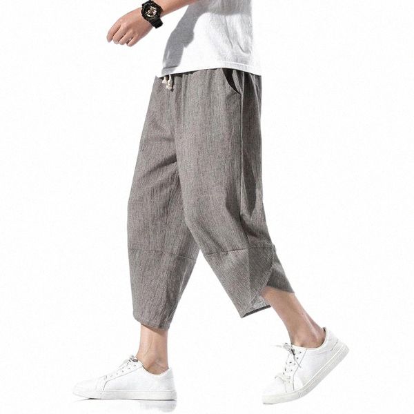 men's pants men's pants mrgb chinese style summer ice silk casual cotton linen harem solid color loose wide leg calf-length retro, Black
men's pants men's pants mrgb chinese style summer ice silk casual cotton linen harem solid color loose wide leg calf-length retro, Black