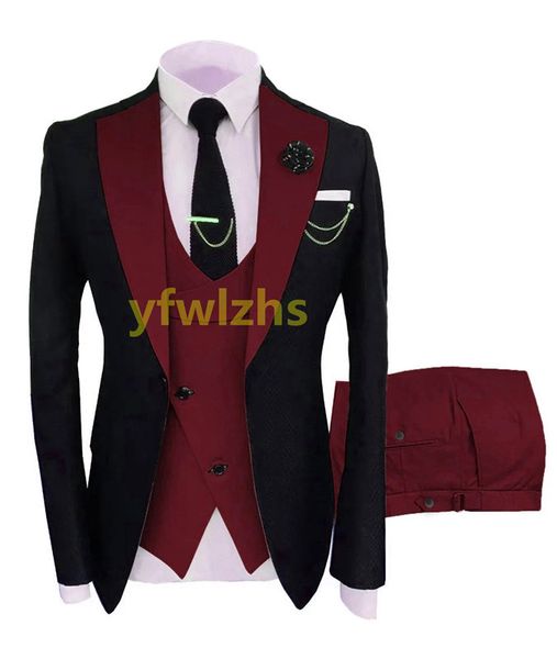 handsome one button groomsmen notch lapel groom tuxedos mens wedding dress man jacket blazer prom dinner suits jacket pants tie vest w987, Black;gray
handsome one button groomsmen notch lapel groom tuxedos mens wedding dress man jacket blazer prom dinner suits jacket pants tie vest w987, Black;gray