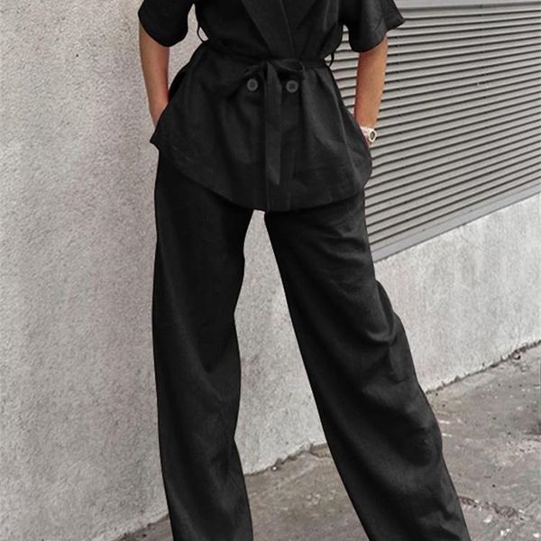 women's two piece pants elegant office trouser suits zanzea 2pcs women summer casual wide leg pant sets laple neck short sleeve blazer, White
women's two piece pants elegant office trouser suits zanzea 2pcs women summer casual wide leg pant sets laple neck short sleeve blazer, White