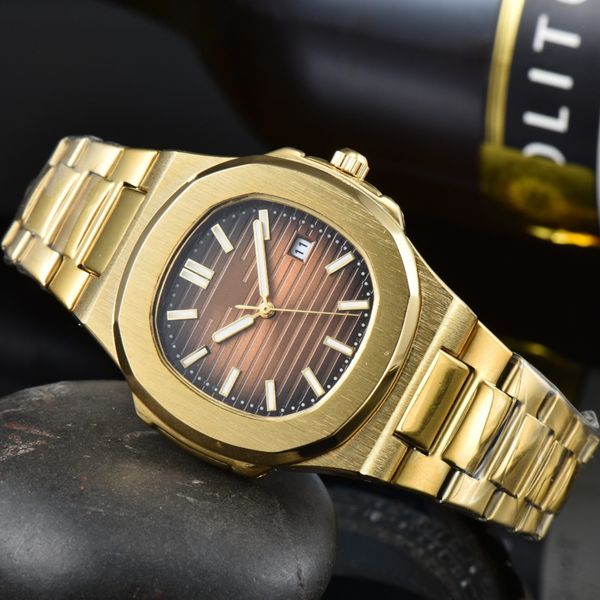 man watch pk brand luxury automatic quartz wristwatch for mencalendar luminous waterproof mens stainless steel nautilus, Slivery;brown
man watch pk brand luxury automatic quartz wristwatch for mencalendar luminous waterproof mens stainless steel nautilus, Slivery;brown