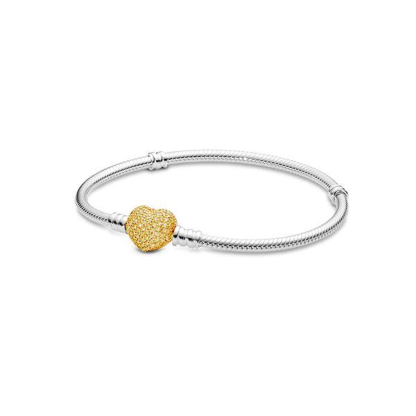 yellow gold plated love heart clasp bracelets women wedding jewelry with original box for pandora 925 sterling silver snake chain charms bra, Golden;silver
yellow gold plated love heart clasp bracelets women wedding jewelry with original box for pandora 925 sterling silver snake chain charms bra, Golden;silver