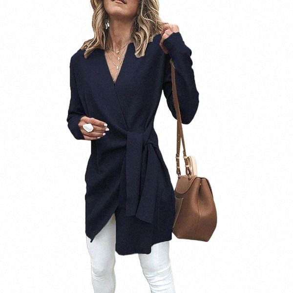 women's wool & blends women's wool & blends women casual solid leather tied up v neck open front suit outwear overcoat coat pocket, Black
women's wool & blends women's wool & blends women casual solid leather tied up v neck open front suit outwear overcoat coat pocket, Black