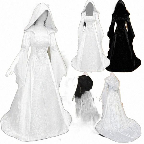 casual dresses casual dresses women's fashion long sleeve hooded medieval dress floor feminine clothes ruffle sport autumn clothing 202, Black;gray
casual dresses casual dresses women's fashion long sleeve hooded medieval dress floor feminine clothes ruffle sport autumn clothing 202, Black;gray