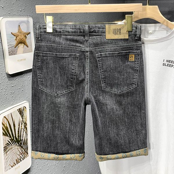 men's shorts designer tiktok black grey denim shorts summer thin style trend versatile high-end five point pants light luxury azwn, White;black
men's shorts designer tiktok black grey denim shorts summer thin style trend versatile high-end five point pants light luxury azwn, White;black