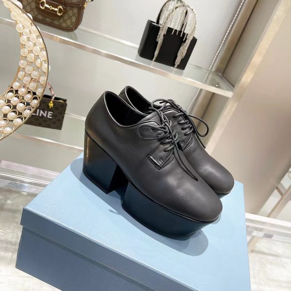 fall 2022 square lace-up boots novelty heel shapes leather increased 35-40, Black
fall 2022 square lace-up boots novelty heel shapes leather increased 35-40, Black