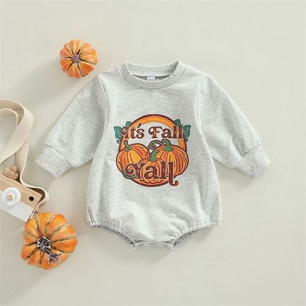 rompers focusnorm 018m halloween days baby girls boys cute romper pumpkin print long sleeve grey sweatshirt jumpsuits 220913, Blue
rompers focusnorm 018m halloween days baby girls boys cute romper pumpkin print long sleeve grey sweatshirt jumpsuits 220913, Blue