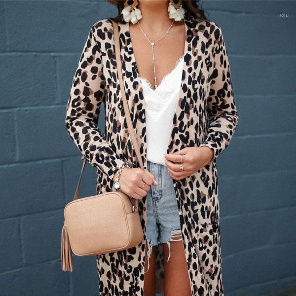 women's jackets women's jackets women leopard long sleeve pullover blouse open front jacket coat outerwear fashion female outwear, Black;brown
women's jackets women's jackets women leopard long sleeve pullover blouse open front jacket coat outerwear fashion female outwear, Black;brown