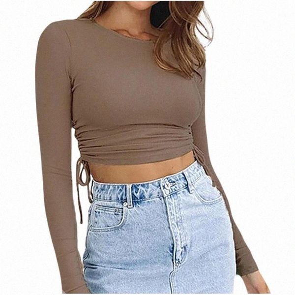 women's blouses & shirts women's blouses & shirts bandage crop blouse women ladies cute long sleeve drawstring ruched slim korean, White
women's blouses & shirts women's blouses & shirts bandage crop blouse women ladies cute long sleeve drawstring ruched slim korean, White