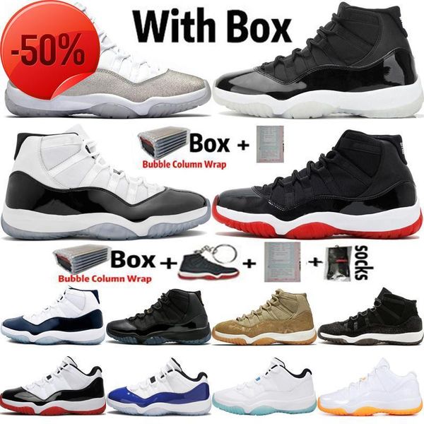 basketball shoes 2022 high low og jumpman 11 11s 25th anniversary unc mens concord 45 bred wmns women trainers retros sneakers size 36 -47, Black
basketball shoes 2022 high low og jumpman 11 11s 25th anniversary unc mens concord 45 bred wmns women trainers retros sneakers size 36 -47, Black