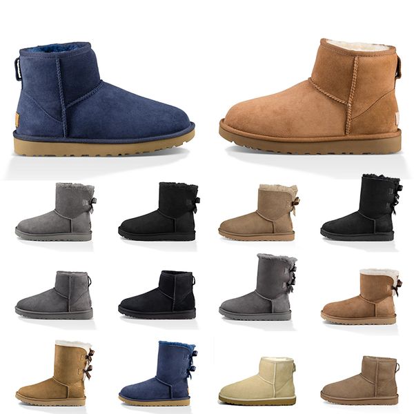 winter snow ankle boots luxury fashion designer women boot fur leather australians booties black blue grey pink brown with bow platform trai
winter snow ankle boots luxury fashion designer women boot fur leather australians booties black blue grey pink brown with bow platform trai