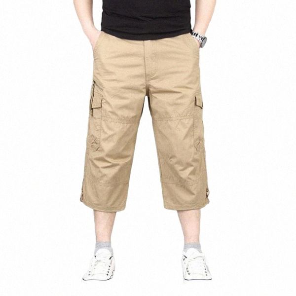 men's pants men's pants men solid color breathable pocket loose straight capri cropped trousers f35b#, Black
men's pants men's pants men solid color breathable pocket loose straight capri cropped trousers f35b#, Black