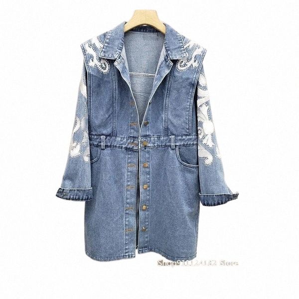 women's jackets women's jackets european station 2022 heavy industry drilling mid-length denim jacket slim western style retro fri, Black;brown
women's jackets women's jackets european station 2022 heavy industry drilling mid-length denim jacket slim western style retro fri, Black;brown