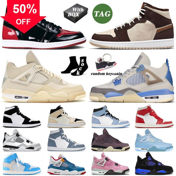 mens womens jumpman 1 4 high basketball shoes panda 1s nik military black cat j4 iv cream dark chocolate retro mid dutch green sneakers
mens womens jumpman 1 4 high basketball shoes panda 1s nik military black cat j4 iv cream dark chocolate retro mid dutch green sneakers