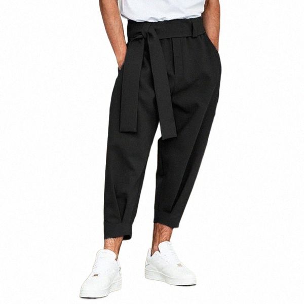 men's pants men's pants fashion men casual solid color joggers 2022 lace up trousers streetwear baggy leisure pantalon with belt s, Black
men's pants men's pants fashion men casual solid color joggers 2022 lace up trousers streetwear baggy leisure pantalon with belt s, Black