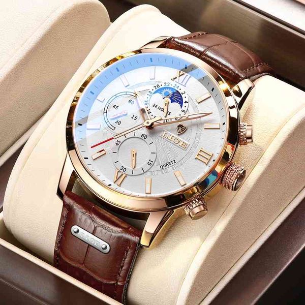 luxury mechanical watch for menlige s fashion leather waterproof sports quartz, Slivery;black
luxury mechanical watch for menlige s fashion leather waterproof sports quartz, Slivery;black