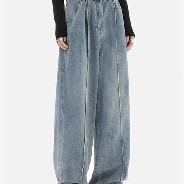 women's jeans summer harajuku wide leg allmatch loose wash denim baggy high street long 220913, Blue
women's jeans summer harajuku wide leg allmatch loose wash denim baggy high street long 220913, Blue