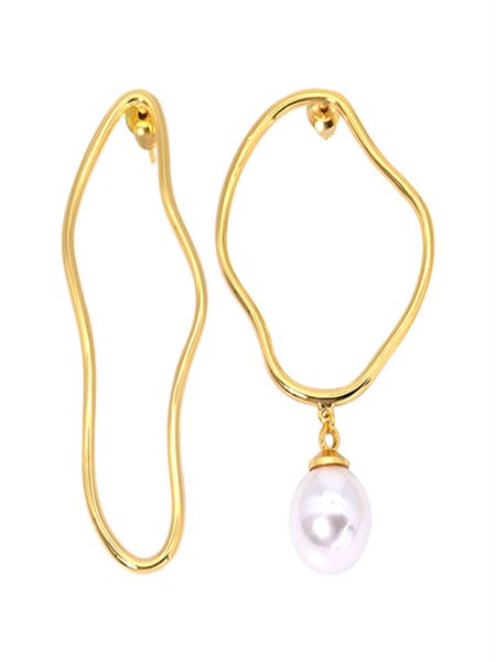 dangle designer new fashion irregular curve pearl earrings with designer charms women retro simple jewelry creative lovely drop elegant vint, Silver
dangle designer new fashion irregular curve pearl earrings with designer charms women retro simple jewelry creative lovely drop elegant vint, Silver