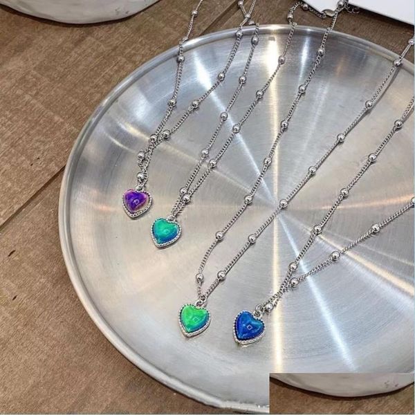 pendant necklaces pendant necklaces design titanium steel induction temperature discoloration heart-shaped stone necklace korean unus dhpcj, Silver
pendant necklaces pendant necklaces design titanium steel induction temperature discoloration heart-shaped stone necklace korean unus dhpcj, Silver