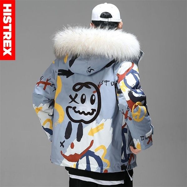 men's down parkas histrex jacket parka men hooded cartoon print y2k korean hip hop winter thick padded mens jackets outwear coat 220913, Black
men's down parkas histrex jacket parka men hooded cartoon print y2k korean hip hop winter thick padded mens jackets outwear coat 220913, Black
