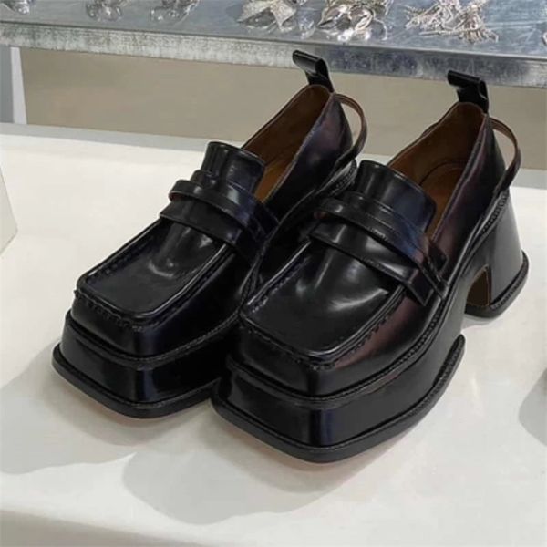 dress shoes platform shoes loafers mary janes women's shoes square toe british style women retro big toe allmatch loafers platform heel, Black
dress shoes platform shoes loafers mary janes women's shoes square toe british style women retro big toe allmatch loafers platform heel, Black