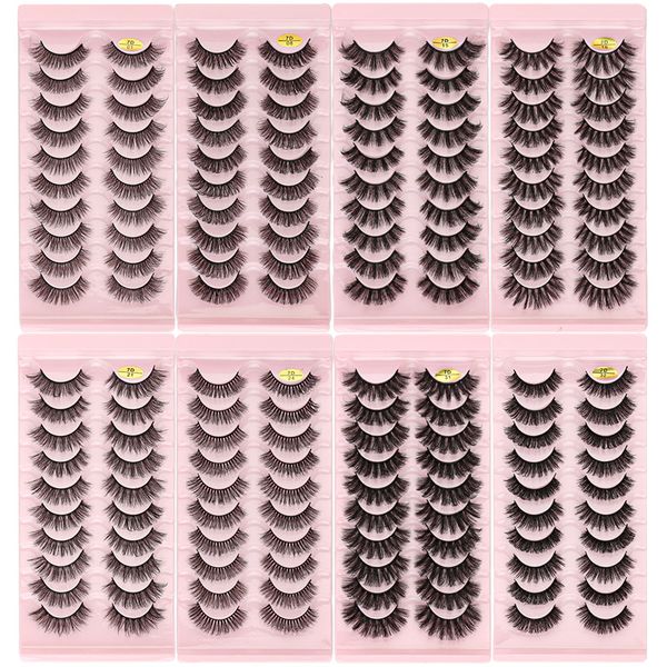 eyelashes false 10pairs/pack faux mink eye lashes natural long eyelash extension make up tools fake lash kit
eyelashes false 10pairs/pack faux mink eye lashes natural long eyelash extension make up tools fake lash kit