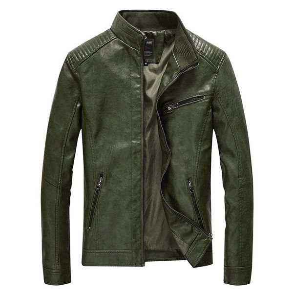 men's leather faux spring pu jacket men solid casual coat slim fit motorcycle outwear 220913, Black
men's leather faux spring pu jacket men solid casual coat slim fit motorcycle outwear 220913, Black