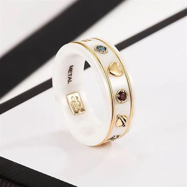 luxury brand ring ceramic ring exquisite star earth pattern fashion lovers rings matching gift box289b, Silver
luxury brand ring ceramic ring exquisite star earth pattern fashion lovers rings matching gift box289b, Silver