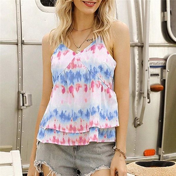 women's tanks & camis women's tanks & camis summer tie-dye v-neck vest fashion sleeveless leaf suspenders female harajuku casual, White
women's tanks & camis women's tanks & camis summer tie-dye v-neck vest fashion sleeveless leaf suspenders female harajuku casual, White