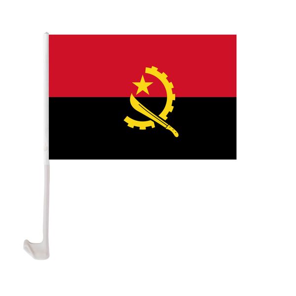 angola car flag 30x45cm window clip angolan flags polyester uv protection car decoration banner with flagpole
angola car flag 30x45cm window clip angolan flags polyester uv protection car decoration banner with flagpole