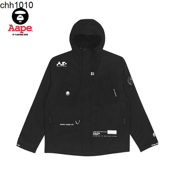 apes flagship store men's autumn and winter ape face letter printed multi pocket hooded down jacket 7477xxh, Black
apes flagship store men's autumn and winter ape face letter printed multi pocket hooded down jacket 7477xxh, Black